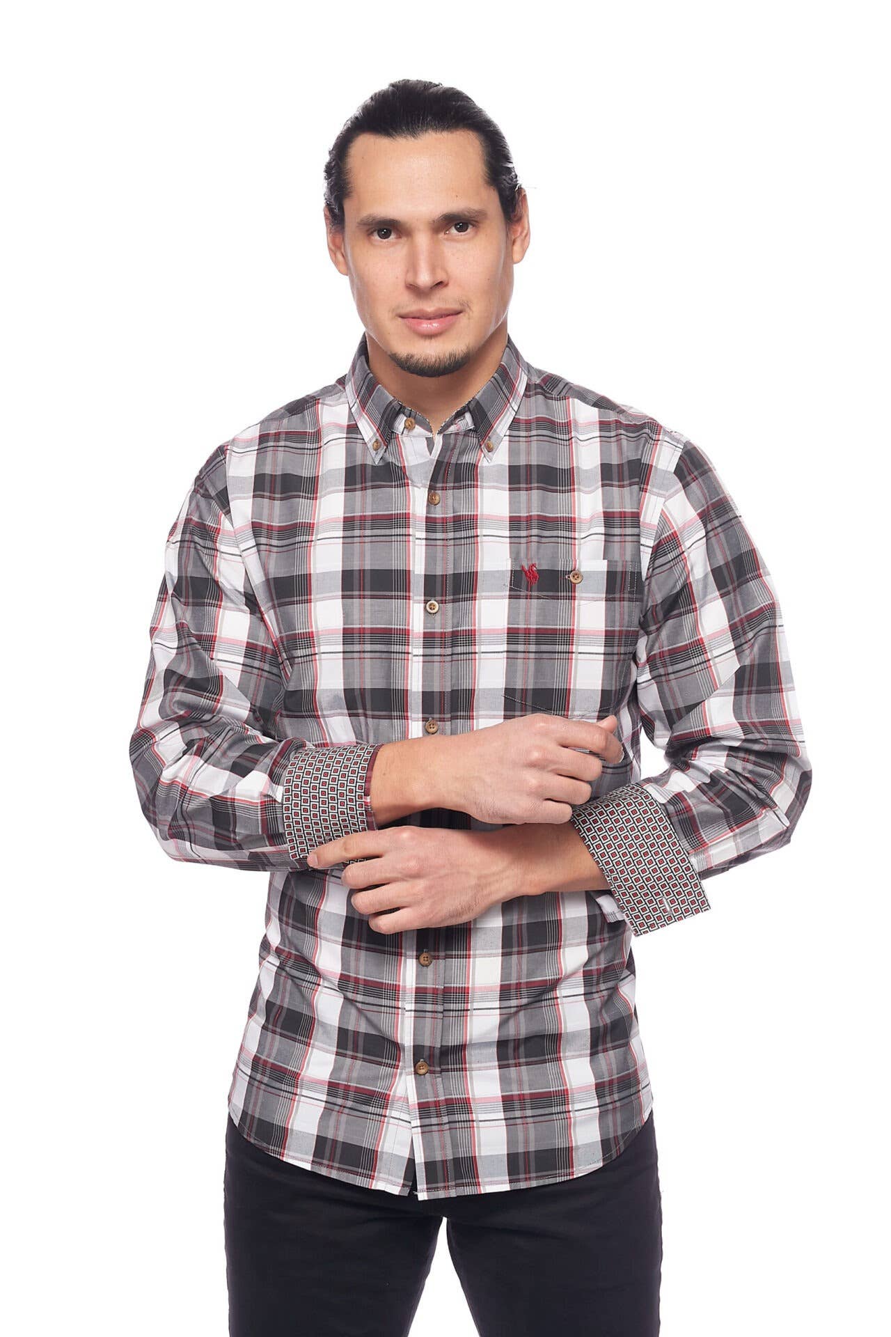 Rodeo Clothing - Men's Western Apparel Regular Fit Plaid shirts