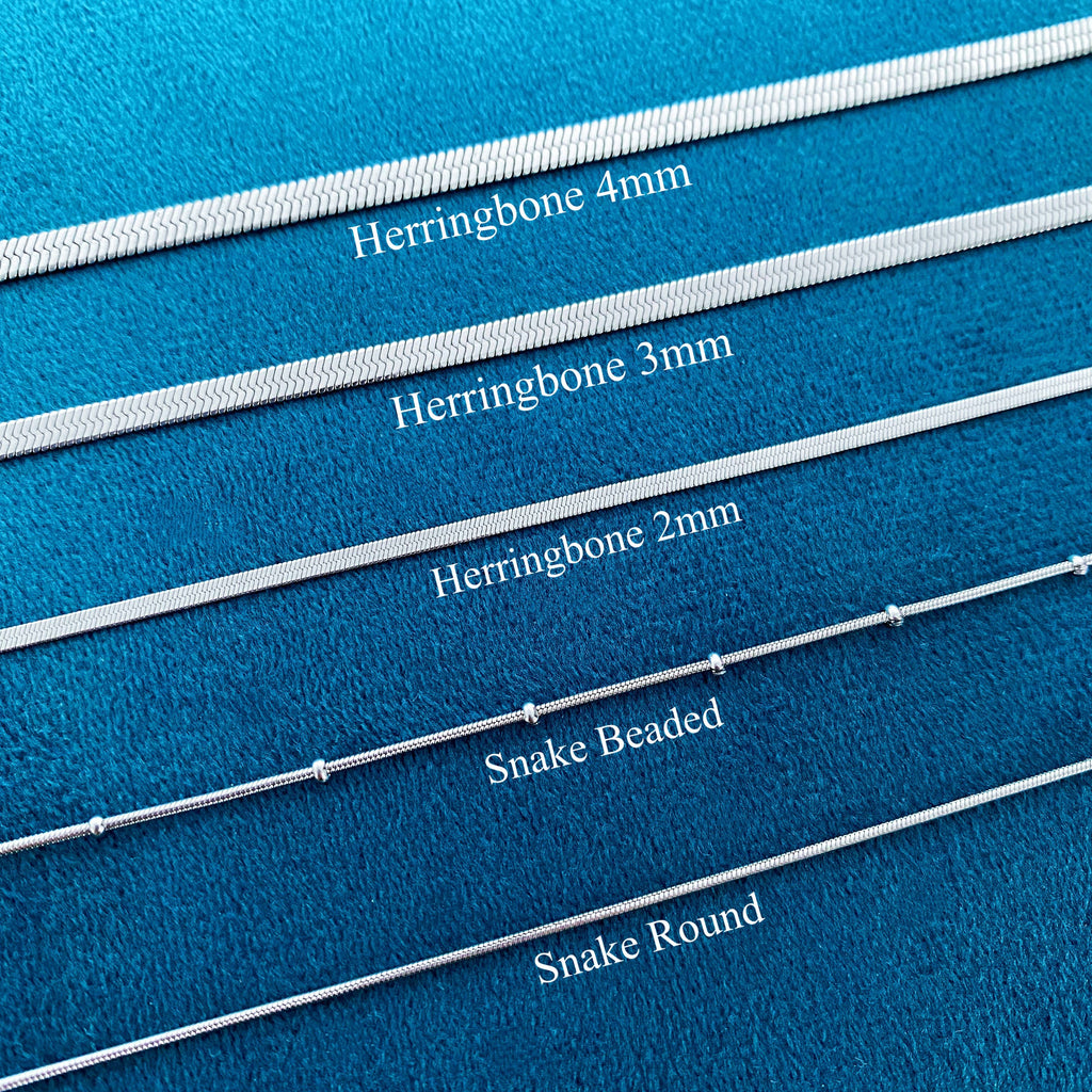 Stainless Steel Chain Necklace, Waterproof Chain