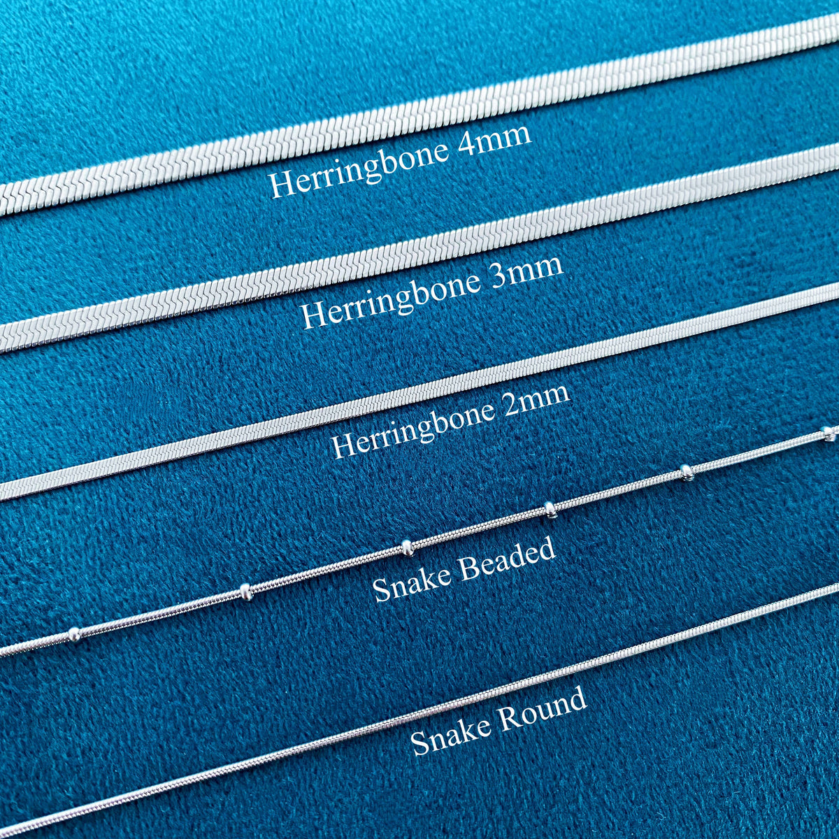 Stainless Steel Chain Necklace, Waterproof Chain