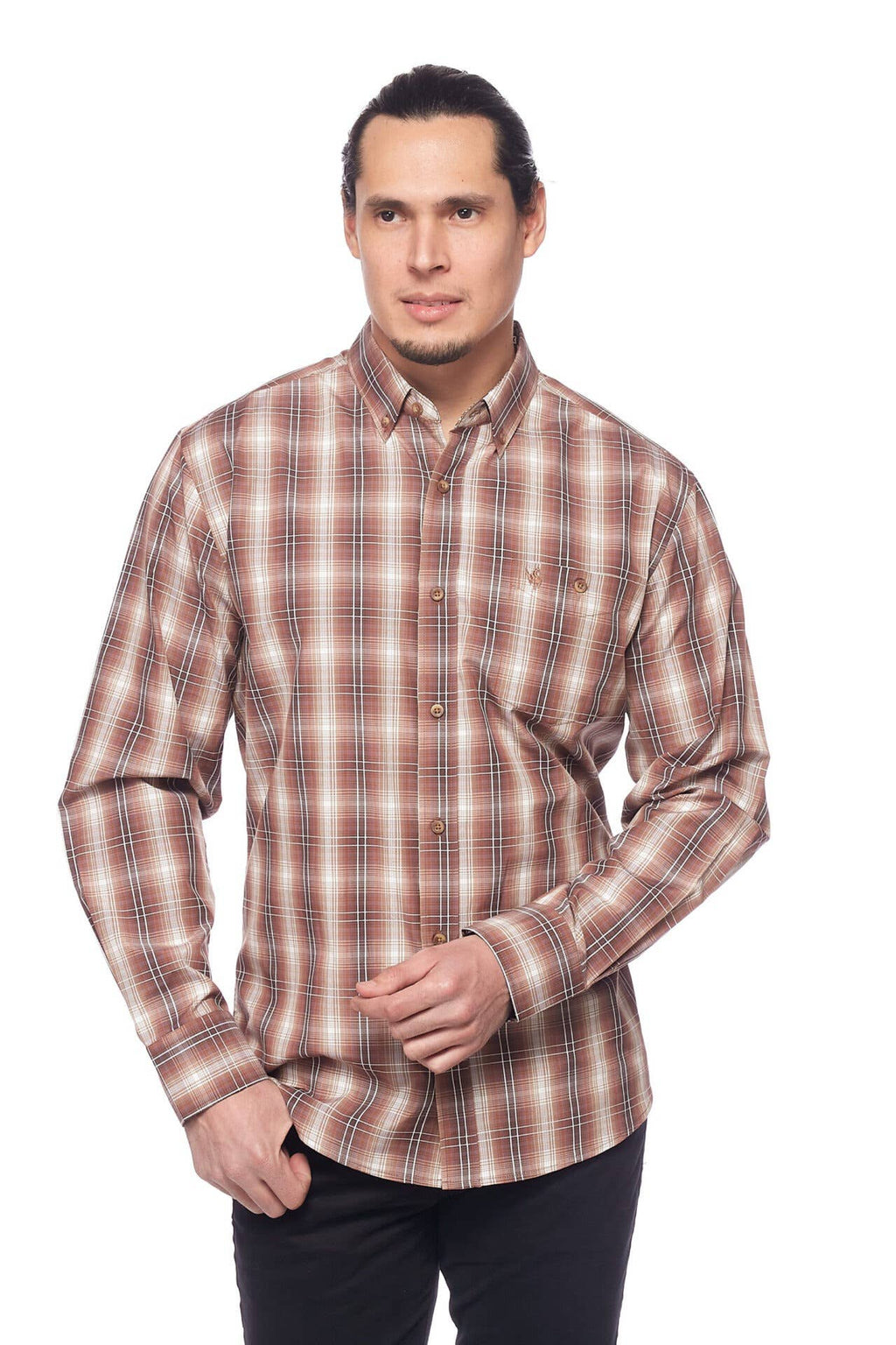 Rodeo Clothing - Men's Western Apparel Regular Fit Plaid shirts