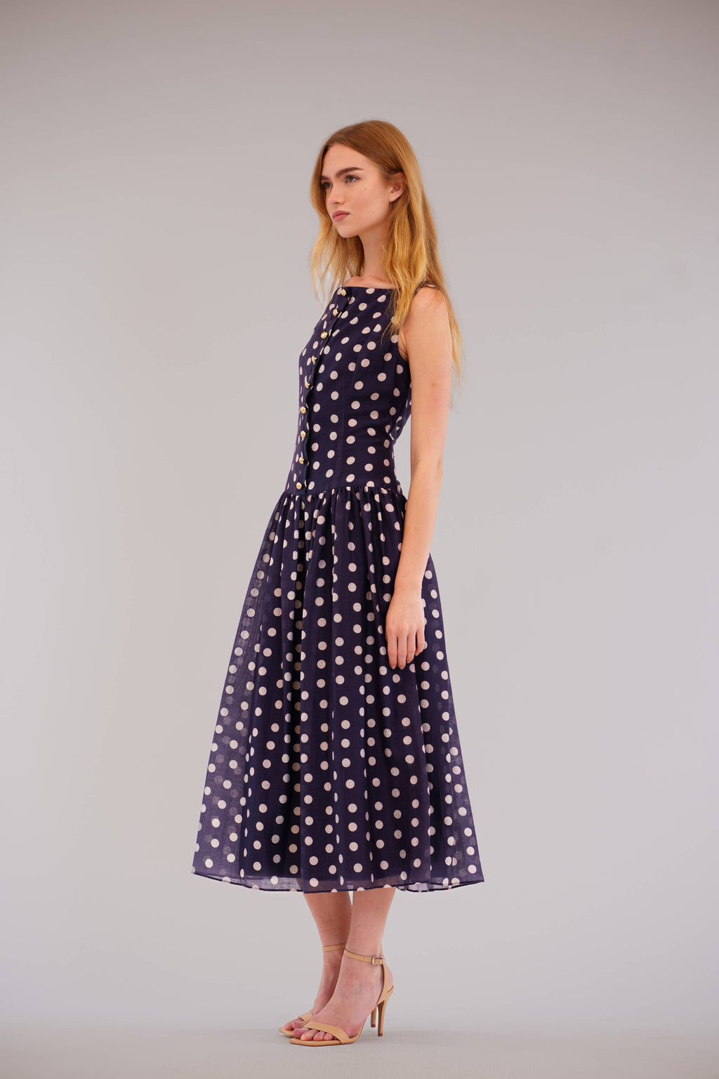 Pretty Woman Polka Dot Dress by Julia Jordan