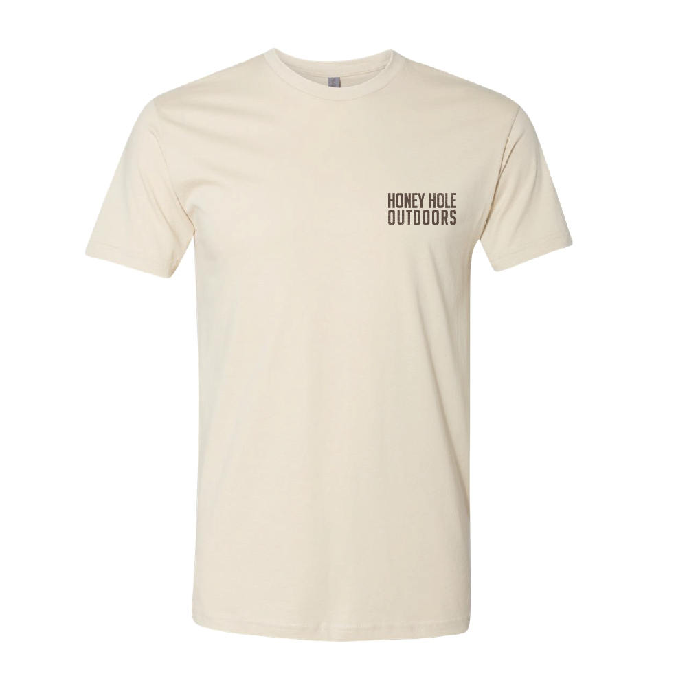 Honey Hole Outdoors - Short Sleeve - Camo Dog - Natural