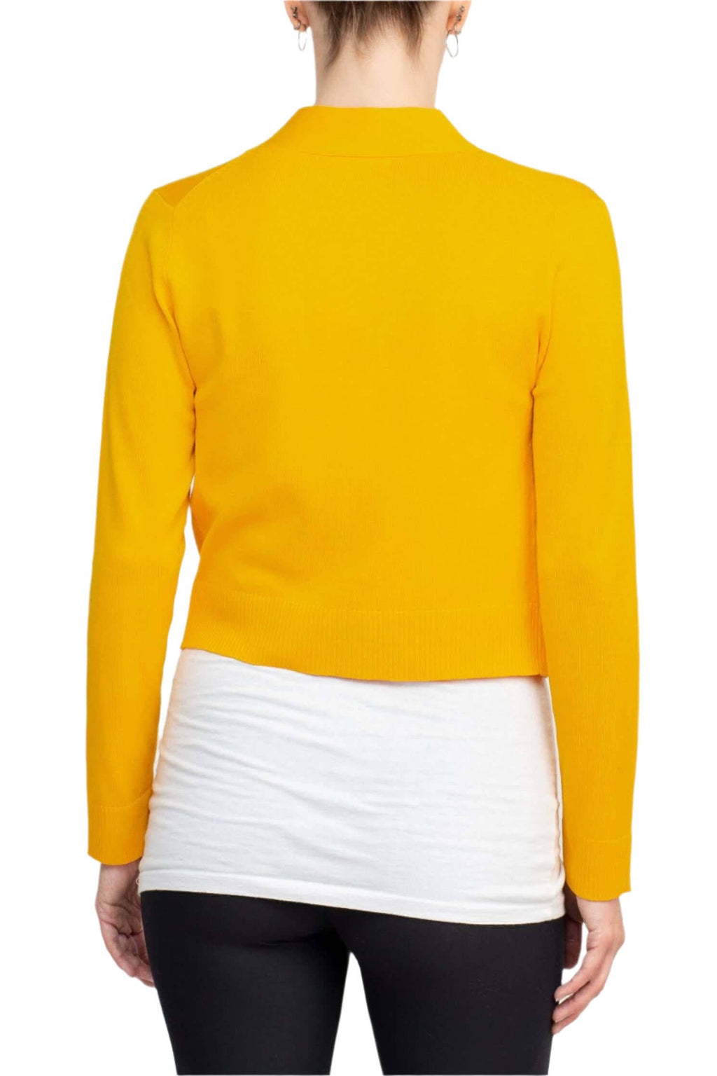 Immediate Apparel - Eclectic Studio Open Front Long Sleeve Cropped Rayon Bolero