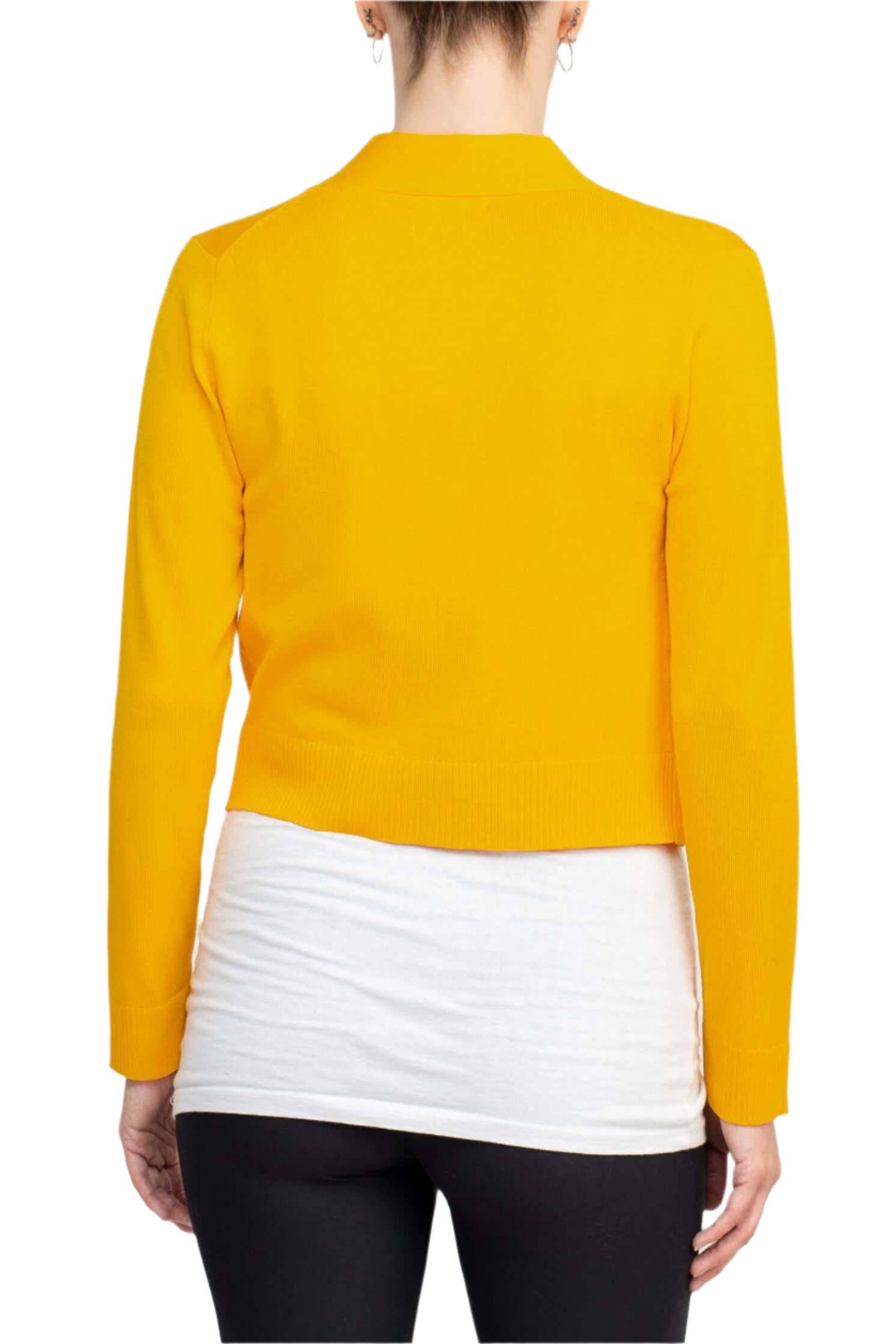 Immediate Apparel - Eclectic Studio Open Front Long Sleeve Cropped Rayon Bolero
