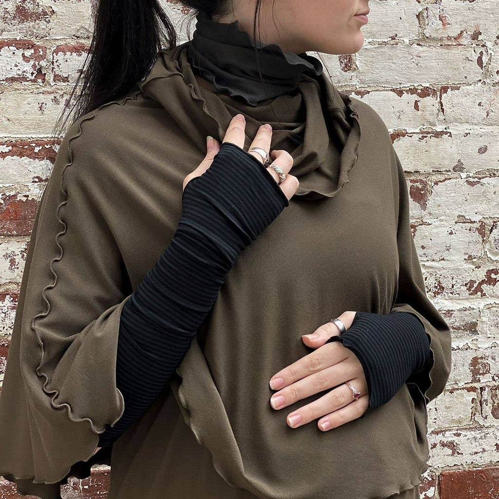 angelrox - ANGELROX® OPERA SLEEVES bamboo fingerless gloves