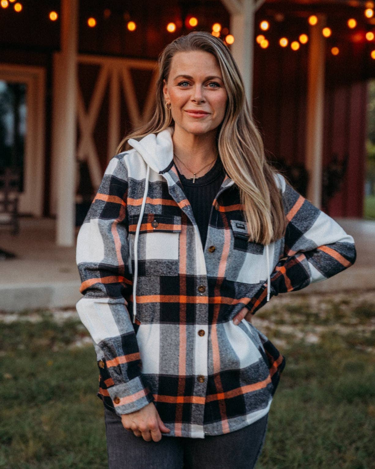 Yee Yee - Fireside Hooded Flannel