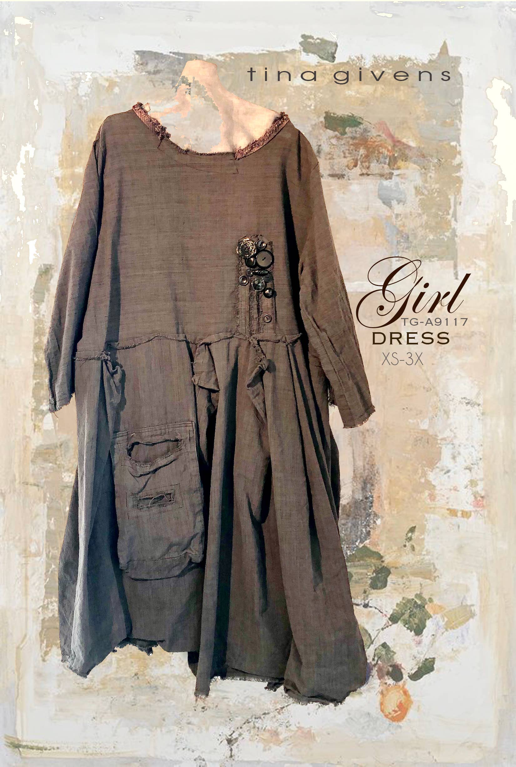 Tina Givens - GIRL DRESS TG-A9117