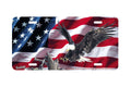 Airstrike - "Patriotic Power" - Decorative License Plate