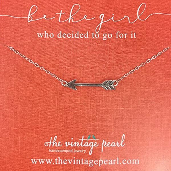 The Vintage Pearl - Be the Girl Necklace (sterling silver)