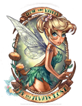 Rustic Pineapple - Tinkerbell T-Shirt Transfer