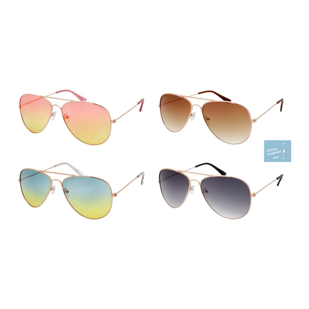 Ladies Aviator Sunglasses