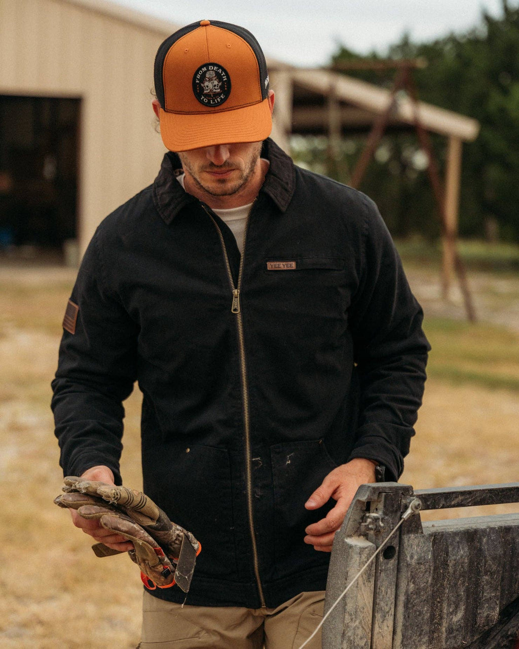 Yee Yee - Black Super Duty Work Jacket