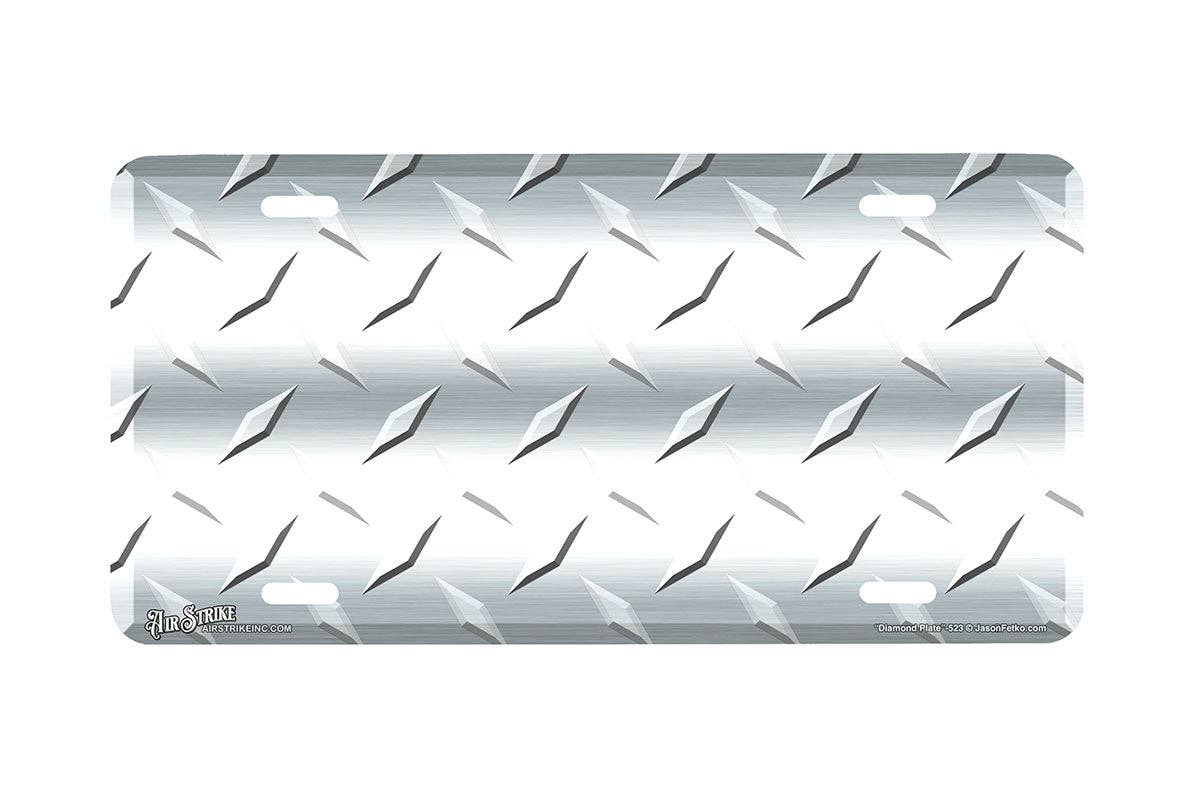 Airstrike - "Diamond" - Decorative License Plate