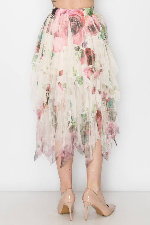 Dreamy Floaty Hem Skirt