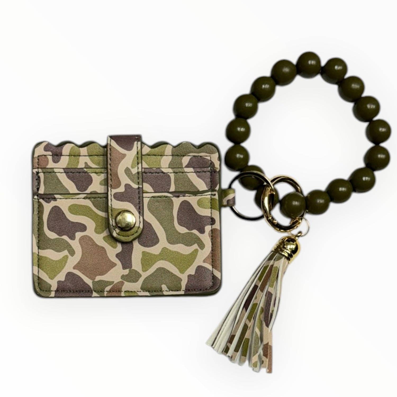 Lulu Mac - Beaded Wristlet ID Wallet